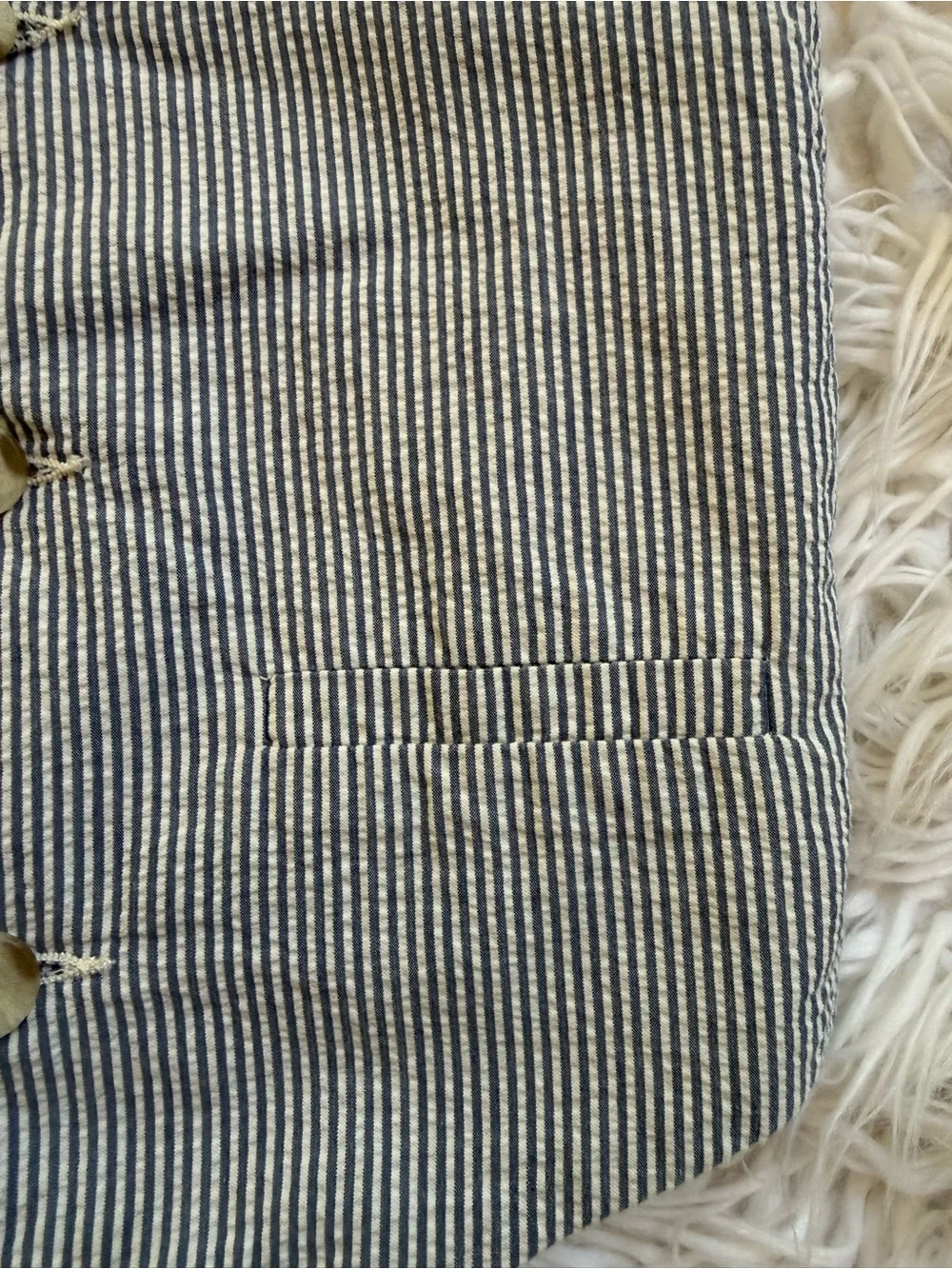 Gymboree Gray Pinstripe Vest & Pants Set
